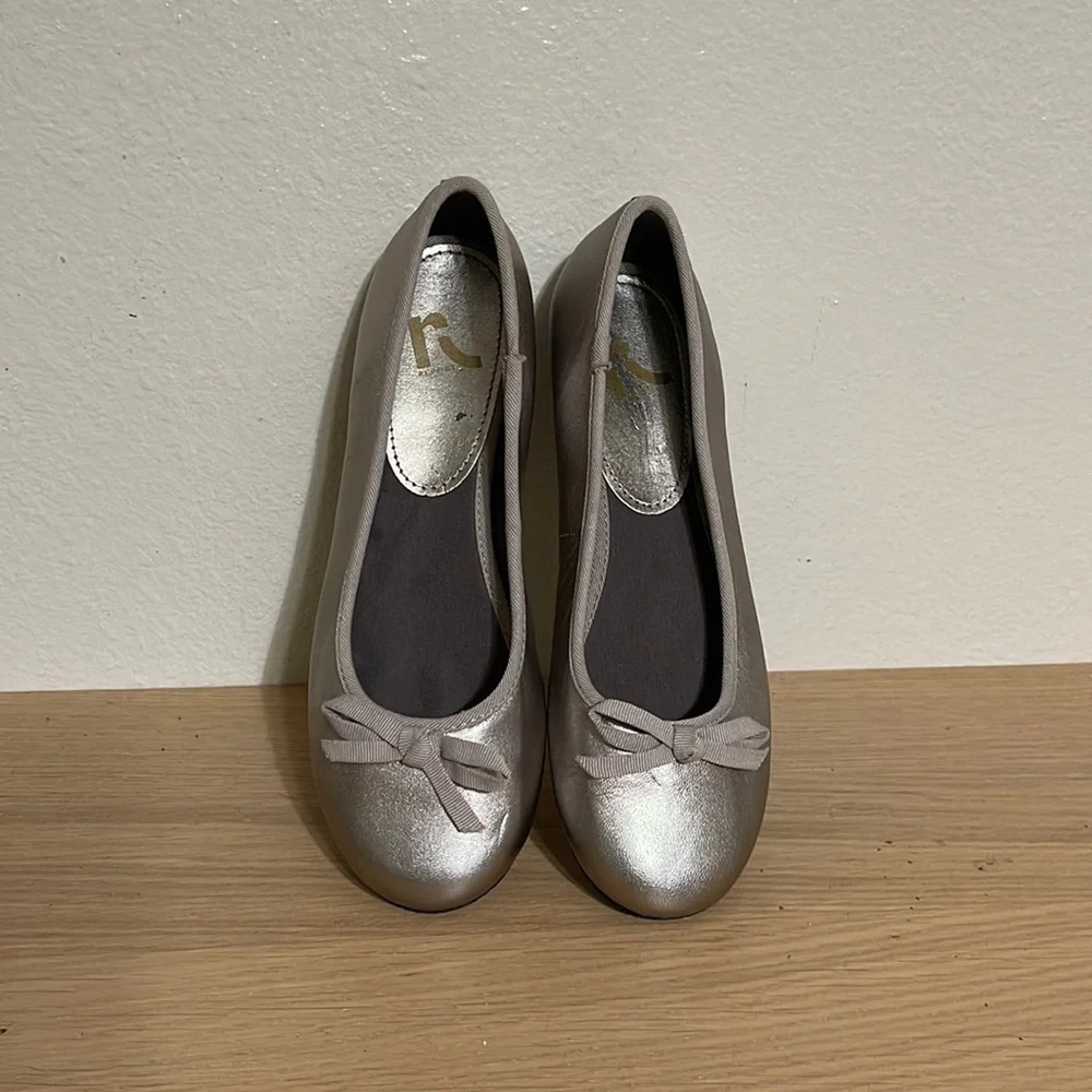 REPORT Pewter (golden silver) flats 7 - Picture 3 of 16
